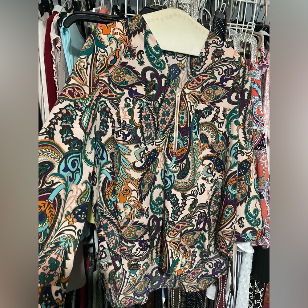 Quarter Length Dress Blouse